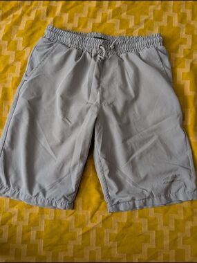 Eddie Bauer Light Gray Kids Swim Trunks